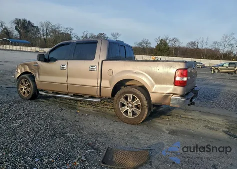 2005 Ford F150 Supercrew из США, поврежденный, VIN 1FTPW12505KF06032